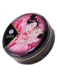 Массажная свеча Rose Petals с ароматом розы - 30 мл. - Shunga - купить с доставкой в Кирове
