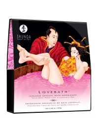 Соль для ванны Lovebath Dragon Fruit, превращающая воду в гель - 650 гр. - Shunga - купить с доставкой в Кирове