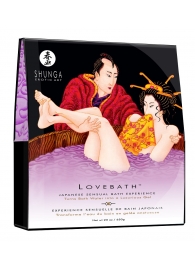 Соль для ванны Lovebath Sensual lotus, превращающая воду в гель - 650 гр. - Shunga - купить с доставкой в Кирове