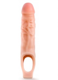 Телесная насадка на пенис 9 Inch Cock Sheath Extender - 22,2 см. - Blush Novelties - в Кирове купить с доставкой