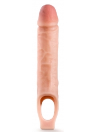 Телесная насадка на пенис 10 Inch Cock Sheath Extender - 25 см. - Blush Novelties - в Кирове купить с доставкой
