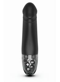 Черный вибратор с электростимуляцией Real Deal Neal - 16,5 см. - MyStim - купить с доставкой в Кирове