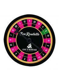 Настольная игра-рулетка Sex Roulette Love   Marriage - Tease&Please - купить с доставкой в Кирове