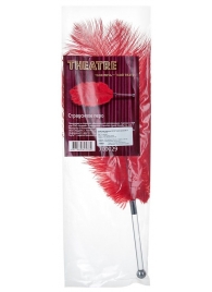 Красное страусовое пёрышко - ToyFa - купить с доставкой в Кирове