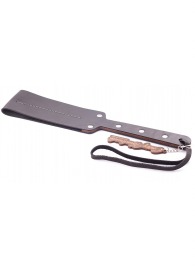 Гладкий мягкий удлиненный пэддл с заклепками - 32 см. - Crazy Handmade - купить с доставкой в Кирове