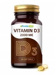 Пищевая добавка SuperCaps VITAMIN D3 2000 ME - 120 капсул - SuperCaps - купить с доставкой в Кирове