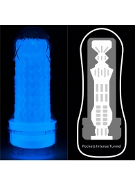 Светящийся в темноте мастурбатор Lumino Play Masturbator Pocketed - Lovetoy - в Кирове купить с доставкой