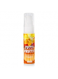 Интимный гель на водной основе Tutti-Frutti  Ванильный пудинг  - 30 гр. - Биоритм - купить с доставкой в Кирове