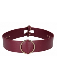 Бордовый ремень Halo Waist Belt - размер L-XL - Shots Media BV - купить с доставкой в Кирове