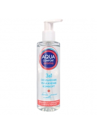 Гель-лубрикант на водной основе Aqua Comfort Aroma с ароматом персика - 195 гр. - Биоритм - купить с доставкой в Кирове