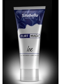 Силиконовая гель-смазка FLIRT MAGIC Ice с лёгким пролонгирующим эффектом - 75 мл. - Sitabella - купить с доставкой в Кирове