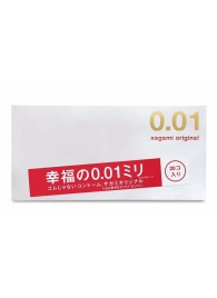 Ультратонкие презервативы Sagami Original 0.01 - 20 шт. - Sagami - купить с доставкой в Кирове
