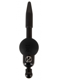 Черный уретральный вибростимулятор Vibrating Penis Plug - Orion - купить с доставкой в Кирове