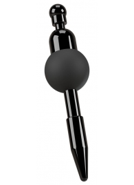 Черный уретральный вибростимулятор Vibrating Penis Plug - Orion - купить с доставкой в Кирове