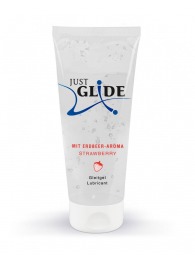 Лубрикант на водной основе Just Glide Strawberry с ароматом клубники - 200 мл. - Orion - купить с доставкой в Кирове