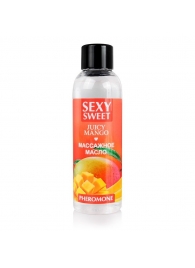 Массажное масло Sexy Sweet Juicy Mango с феромонами и ароматом манго - 75 мл. - Биоритм - купить с доставкой в Кирове