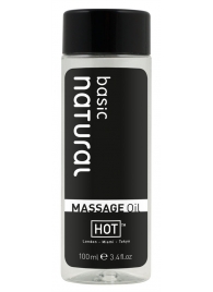 Массажное масло для тела Natural Basic - 100 мл. - HOT - купить с доставкой в Кирове