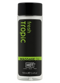 Массажное масло для тела Tropic Fresh - 100 мл. - HOT - купить с доставкой в Кирове