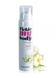 Массажная хрустящая пенка Tickle My Body Monoi с ароматом моной - 150 мл. - Love to Love - купить с доставкой в Кирове