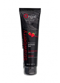 Интимный гель на водной основе Lube Tube Strawberry с клубничным вкусом - 100 мл. - ORGIE - купить с доставкой в Кирове
