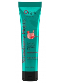Съедобный интимный гель Orgie Lube Tube Cocktail Strawberry Mojito - 100 мл. - ORGIE - купить с доставкой в Кирове