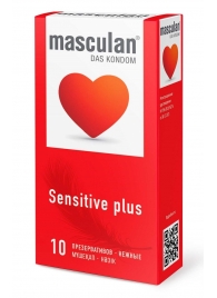 Презервативы Masculan Sensitive plus - 10 шт. - Masculan - купить с доставкой в Кирове