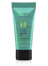 Съедобный интимный гель Orgie Lube Tube Cocktail Caipirinha - 50 мл. - ORGIE - купить с доставкой в Кирове