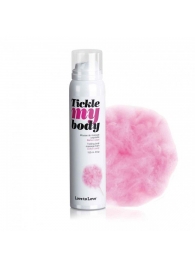Массажная хрустящая пенка Tickle My Body Cotton Candy с ароматом сладкой ваты - 150 мл. - Love to Love - купить с доставкой в Кирове
