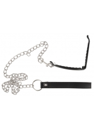 Зажим для половых губ с поводком Pussy Clamp With A Leash - Orion - купить с доставкой в Кирове