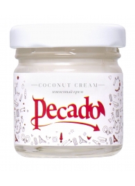 Массажная свеча Сoconut Cream - 35 мл. - Pecado - купить с доставкой в Кирове