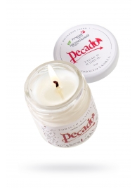 Массажная свеча Tobacco Vanilla - 35 мл. - Pecado - купить с доставкой в Кирове