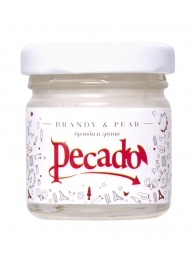 Массажная свеча Brandy   Pear - 35 мл. - Pecado - купить с доставкой в Кирове
