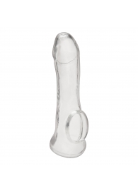 Прозрачная насадка на пенис Transparent Penis Enhancing Sleeve Extension - 15,9 см. - BlueLine - в Кирове купить с доставкой