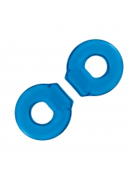Комплект из двух колец для пениса 2-Pack Ultra-Stretch Stamina Endurance Ring - BlueLine - в Кирове купить с доставкой