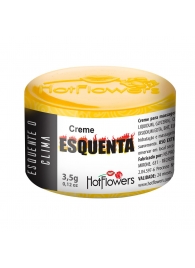 Возбуждающий крем Esquenta с разогревающим эффектом - 3,5 гр. - HotFlowers - купить с доставкой в Кирове