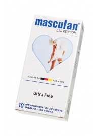 Ультратонкие презервативы Masculan Ultra Fine с обильной смазкой - 10 шт. - Masculan - купить с доставкой в Кирове