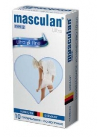 Ультратонкие презервативы Masculan Ultra Fine с обильной смазкой - 10 шт. - Masculan - купить с доставкой в Кирове