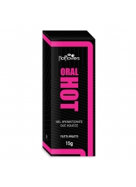 Гель для оральных ласк Oral Hot с согревающим эффектом - 15 гр. - HotFlowers - купить с доставкой в Кирове