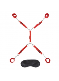 Красная фиксация на матрас Classic Bedspreader - Lux Fetish - купить с доставкой в Кирове