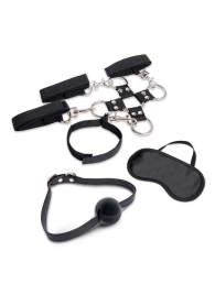 Набор для фиксации из 7 предметов Hogtie   Ball Gag Kit - Lux Fetish - купить с доставкой в Кирове