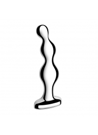 Стальной анальный фаллоимитатор для простаты Stainless Steel Anal Beads - 13 см. - b-Vibe - в Кирове купить с доставкой