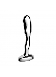 Стальной стимулятор простаты Stainless Steel Prostate Plug - 11,5 см. - b-Vibe - в Кирове купить с доставкой