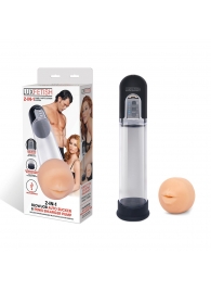 Автоматическая вакуумная помпа-мастурбатор Blowjob Auto Sucker Penis Enlarger Pump - Lux Fetish - в Кирове купить с доставкой