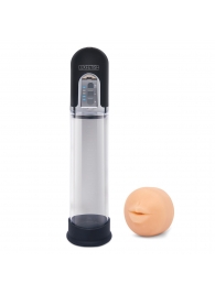 Автоматическая вакуумная помпа-мастурбатор Blowjob Auto Sucker Penis Enlarger Pump - Lux Fetish - в Кирове купить с доставкой