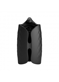 Черный мастурбатор с вибростимуляцией головки Black Glans Trainer - Baile - в Кирове купить с доставкой