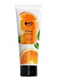 Лубрикант на водной основе OYO Aroma Gel Orange с ароматом апельсина - 75 мл. - OYO - купить с доставкой в Кирове