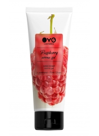 Лубрикант на водной основе OYO Aroma Gel Raspberry с ароматом малины - 75 мл. - OYO - купить с доставкой в Кирове