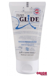 Вагинальная смазка на водной основе JUSTGLIDE - 50 мл. - Orion - купить с доставкой в Кирове