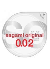 Ультратонкий презерватив Sagami Original - 1 шт. - Sagami - купить с доставкой в Кирове