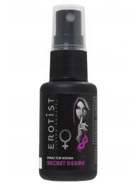 Возбуждающий спрей для женщин Erotist Secret Desire - 30 мл. - Erotist Libido Booster - купить с доставкой в Кирове